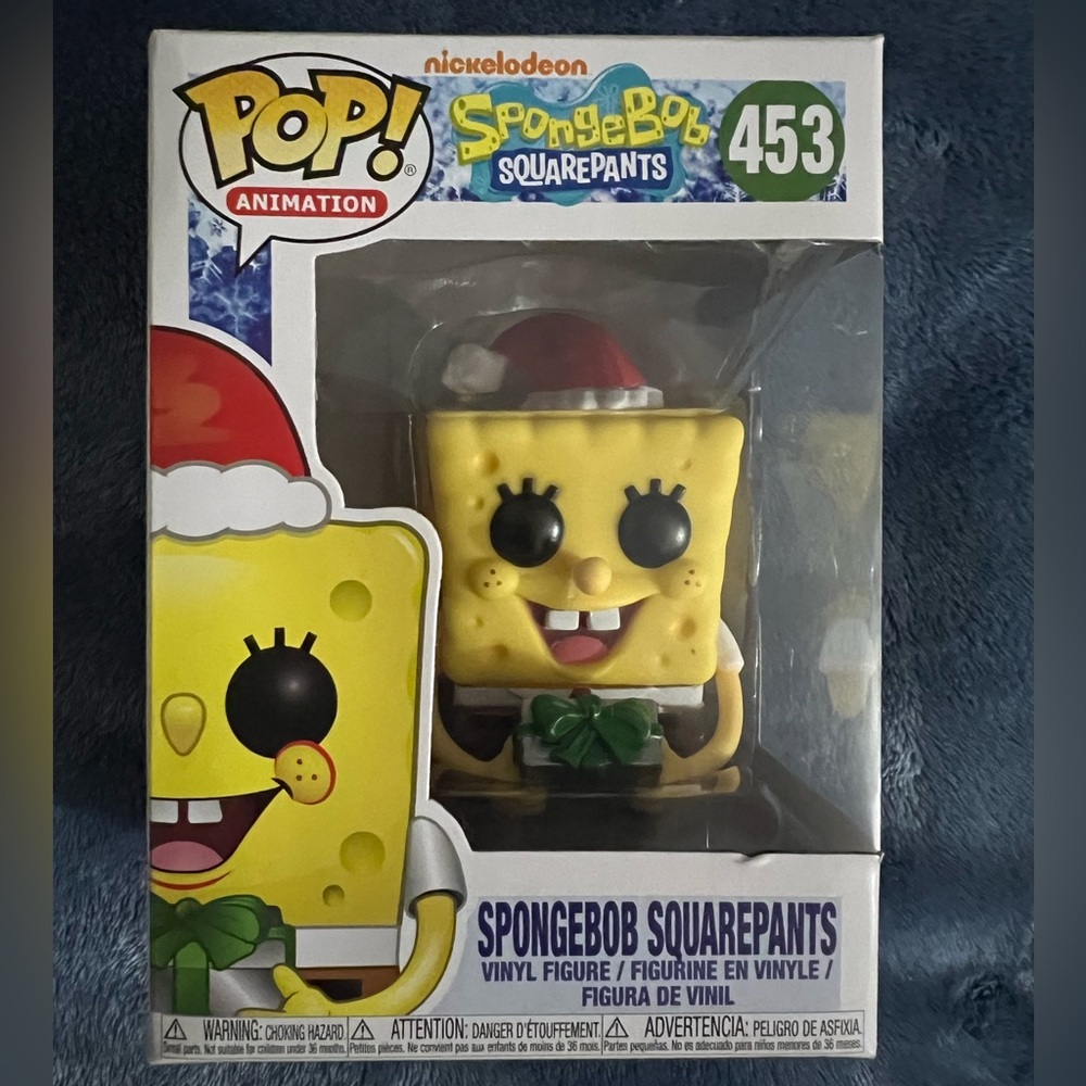SpongeBob Christmas Pop Funko